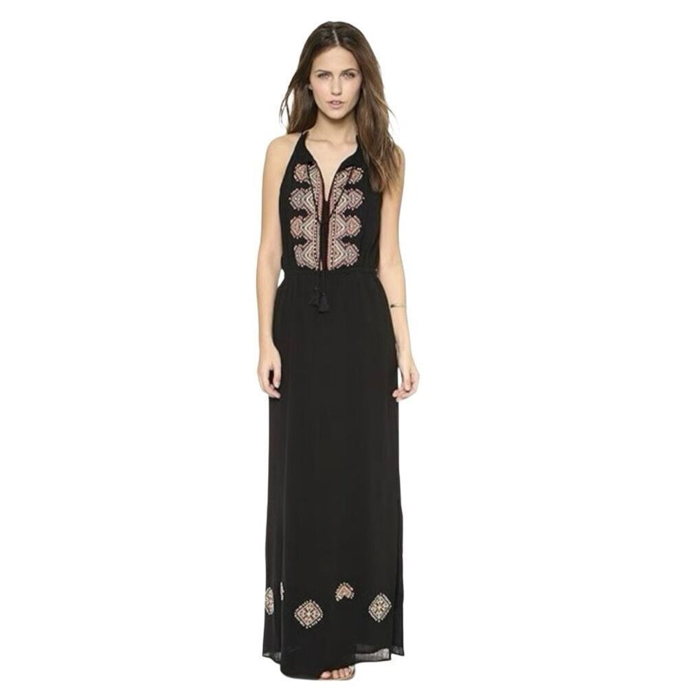 Madewell Maxi Embroidery Boho Garden Girl Dress, 2
